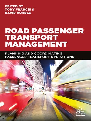 cover image of Road Passenger Transport Management